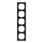 ABB BuschJaeger Art Linear Afdekraam 172545M Zwart mat