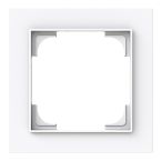 ABB BuschJaeger Art Linear Afdekraam 172144G Verkeerswit glanzend