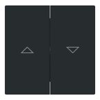 ABB BuschJaeger Art Linear Bedieningswip 1785 JA45M Zwart mat