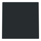 ABB BuschJaeger Art linear Blindplaat 174945M Zwart mat