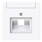 ABB BuschJaeger Art Linear Centraalplaat IAEUAE 180344G Verkeerswit glanzend