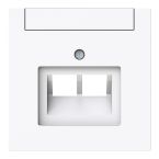 ABB BuschJaeger Art Linear Centraalplaat IAEUAE 18030244G Verkeerswit glanzend