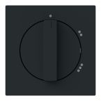 ABB BuschJaeger Art Linear Draaiknop 2542 DR0245M Zwart mat