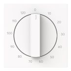 ABB BuschJaeger Art linear Draaiknop 177144M103 Verkeerswit mat