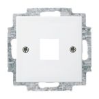 ABB BuschJaeger Balance SI Centraalplaat RJ45 2561914 Alpinwit