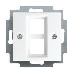 ABB BuschJaeger Balance SI Centraalplaat RJ45 256102914 Alpinwit