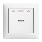 ABB BuschJaeger Balance SI Hotelcardschakelaar 179291X Alpinwit