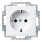 ABB BuschJaeger Balance SI Wandcontactdoos 2300 EUC914 Alpinwit