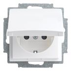 ABB BuschJaeger Balance SI Wandcontactdoos 20 EUKB914 Alpinwit