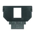 ABB BuschJaeger Basiselement Montageinzetstuk 1866 EB Zwart