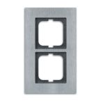 ABB BuschJaeger Carat Afdekraam 1722860 Edelstaal