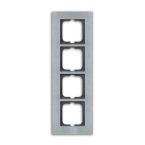 ABB BuschJaeger Carat Afdekraam 1724860 Edelstaal