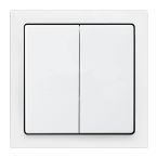 ABB BuschJaeger Friends of Hue Lichtschakelaar 6716 UJ84 Verkeerswit glanzend