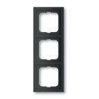 ABB BuschJaeger Future Linear Afdekraam 1723885K Zwart mat