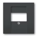 ABB BuschJaeger Future Linear Centraalplaat audioworld 1766885 Zwart mat