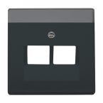 ABB BuschJaeger Future Linear Centraalplaat IAEUAE 18030281 Antraciet