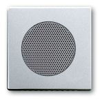 ABB BuschJaeger Future Linear Centraalplaat luidspreker 825383 Aluzilver