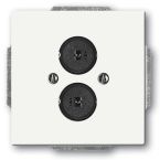 OUTLET ABB BuschJaeger Future Linear Luidsprekercontactdoos 1751884 Verkeerswit mat