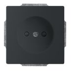 ABB BuschJaeger Future Linear Wandcontactdoos 2300 UCRKS885503 Zwart mat