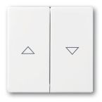 ABB BuschJaeger FutureSolo Bedieningswip 1785 JA84 Verkeerswit glanzend