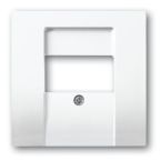 ABB BuschJaeger FutureSolo Centraalplaat audioworld 176684 Verkeerswit glanzend