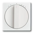 ABB BuschJaeger FutureSolo Draaiknop 1740 DRL84503 Verkeerswit glanzend