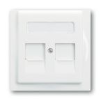 OUTLET ABB BuschJaeger Impuls Centraalplaat RJ45 180074