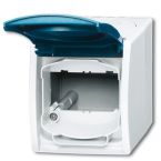 ABB BuschJaeger Ocean IP44 Opbouwbehuizing 1758 WN53 Blauwgroen