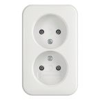 ABB BuschJaeger Opbouw Wandcontactdoos 2TKA00003928 Alpinwit