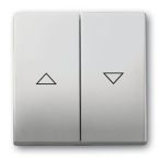 ABB BuschJaeger Pure Stainless Steel Bedieningswip 1785 JA866 RVS