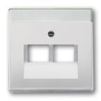 ABB BuschJaeger Pure Stainless Steel Centraalplaat IAEUAE 180302866 RVS