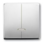 ABB BuschJaeger Pure Stainless Steel Dimmertoets 6545866