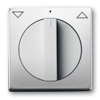 ABB BuschJaeger Pure Stainless Steel Draaiknop 1740866 RVS