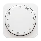 ABB BuschJaeger Reflex SI Draaiknop 1771214102 Alpinwit