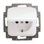 ABB BuschJaeger Reflex SI Wandcontactdoos 20 EUK214 Alpinwit