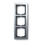 ABB BuschJaeger Solo Afdekraam 172380 Chroom mat