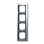 ABB BuschJaeger Solo Afdekraam 172480 Chroom mat