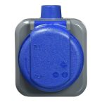 ABB BuschJaeger WDI Wandcontactdoos 2300 EWDI Blauwgroen