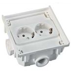 ABL Sursum SCHUKO Classic Vloercontactdoos 1632602 Zonder deksel