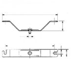 Cooper CrouseHinds LLK Explafondbeugel D92