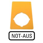 Eaton Moeller RMQTitan Tekstschild M22XZKD99