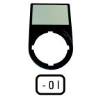 Eaton Moeller RMQTitan Tekstschilddrager M22SSTX88