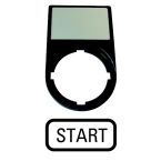 Eaton Moeller RMQTitan Tekstschilddrager M22SSTGB1