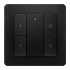 EcoDim Smart Draadloze wandschakelaar ED10013 Zwart