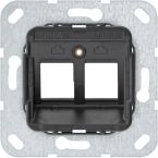 Gira Basiselement Draagring 560800 Zwart