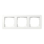 Gira E1 Afdekraam 0213150 Alpinwit glanzend