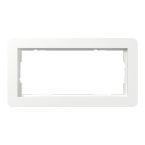 Gira E1 Afdekraam 1002150 Alpinwit glanzend