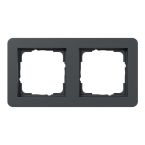 Gira E1 Afdekraam 0212152 Antraciet