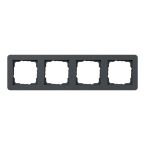 Gira E1 Afdekraam 0214152 Antraciet