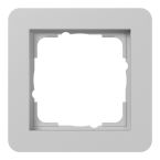 Gira E1 Afdekraam 0211154 Grijs mat